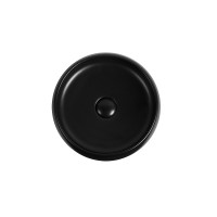 Раковина-чаша Aquanet Round-1-MB 36 273680 Черная матовая фаянс накладная