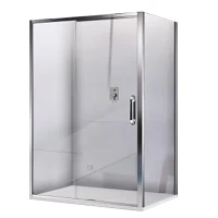 Душевая дверь в нишу Good Door Antares WTW-120 120 профиль Хром стекло прозрачное