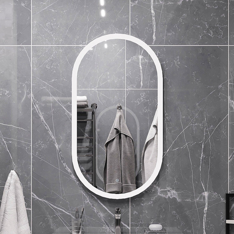 Зеркало DIWO Переславль 55 ЗЛП1725 с подсветкой с сенсорным выключателем