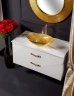 Тумба под раковину Boheme Armadi Art NeoArt 110 831-110-WH подвесная White МДФ / ЛДСП