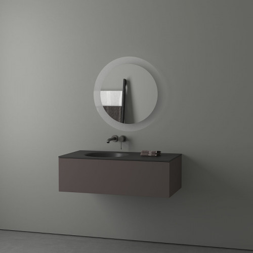 Зеркало Evoform Ledshine d70 BY 2524 с подсветкой 16.5 W - без выключателя - нейтральный белый свет стекло