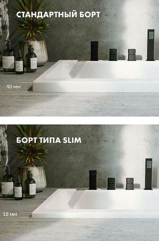Акриловая ванна Whitecross Wave Slim 150x70 0111.150070.100.LINENANO.GL с гидромассажем