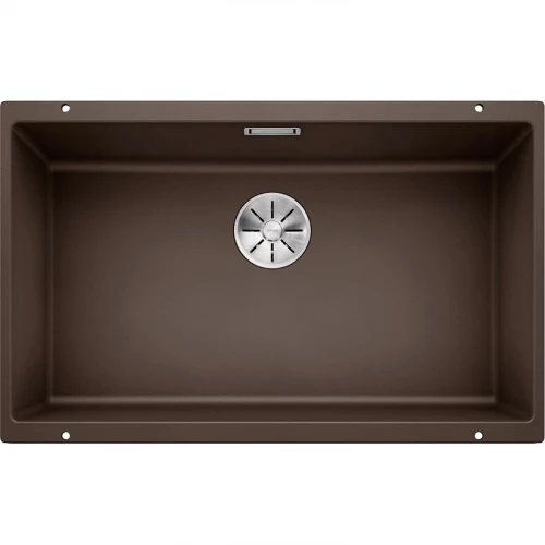 Кухонная мойка Blanco Subline 700-U 523451 Кофе искусственный камень (литьевой мрамор) встраиваемый