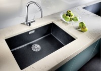 Кухонная мойка Blanco Subline 700-U 523451 Кофе искусственный камень (литьевой мрамор) встраиваемый