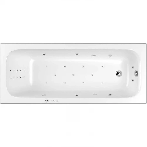 Акриловая ванна Whitecross Vibe 180x75 0105.180075.100.ULTRANANO.CR с гидромассажем