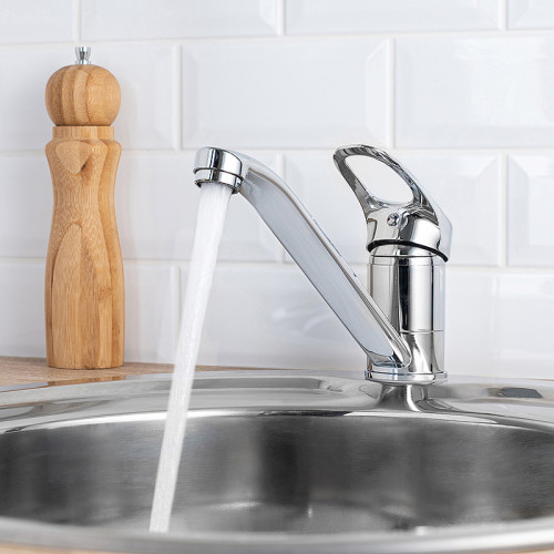 Смеситель для кухни Ростовская Мануфактура Сантехники SL55-004F-25 Хром