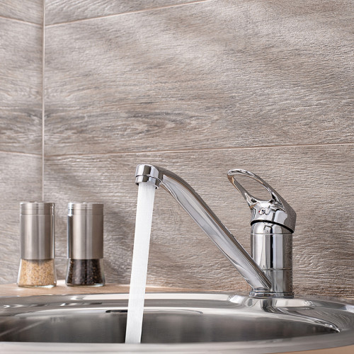 Смеситель для кухни Ростовская Мануфактура Сантехники SL55-004F-25 Хром