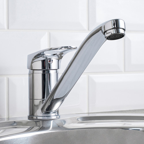 Смеситель для кухни Ростовская Мануфактура Сантехники SL55-004F-25 Хром
