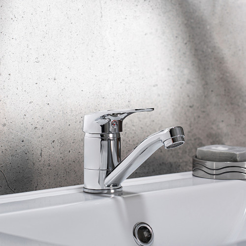 Смеситель для кухни Ростовская Мануфактура Сантехники SL55-004F-25 Хром