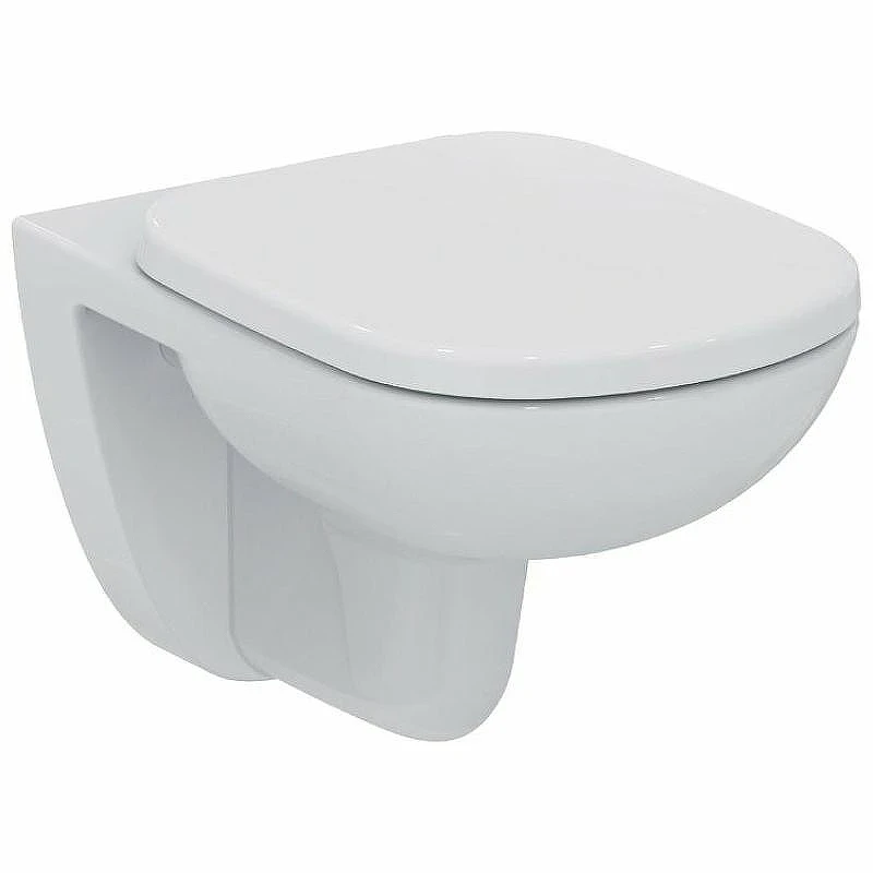 Унитаз с инсталляцией Ideal Standard W440101 с сиденьем Микролифт