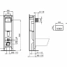 Унитаз с инсталляцией Ideal Standard W440101 с сиденьем Микролифт