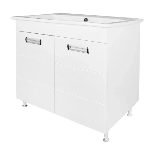 Тумба с раковиной Loranto Дина 75 CS00089899 цвет Белый