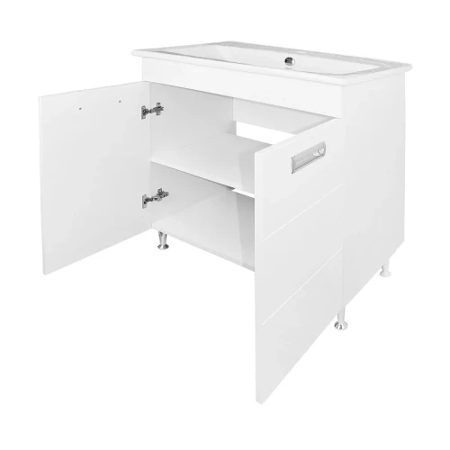Тумба с раковиной Loranto Дина 75 CS00089899 цвет Белый