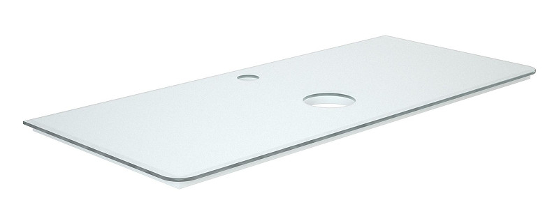 Столешница под раковину Corozo Алабама 100 SD-00001235 цвет Белый