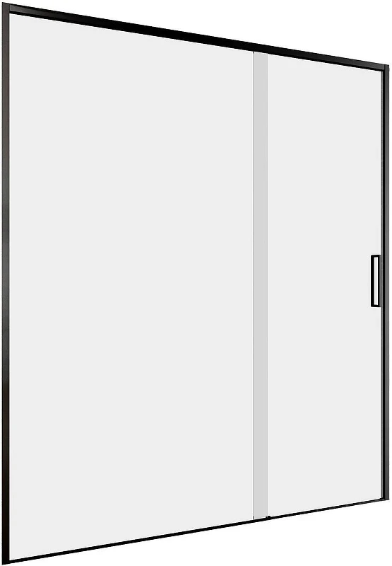 Душевая дверь Aquanet Pleasure Evo AE65-N160-BT 160 312545 профиль Черный стекло прозрачное