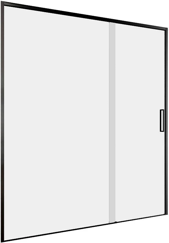 Душевая дверь Aquanet Pleasure Evo AE65-N160-BT 160 312545 профиль Черный стекло прозрачное