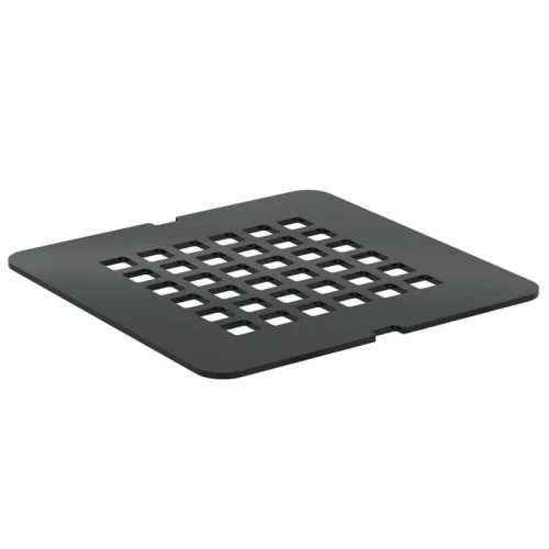 Решетка для душевого трапа Ideal Standard Ultraflat S 12.5x12.5 KV169FV цвет Jet black (Черный)