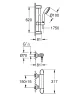Смеситель для душа Grohe Grohtherm 1000 New 34151004 с термостатом Хром
