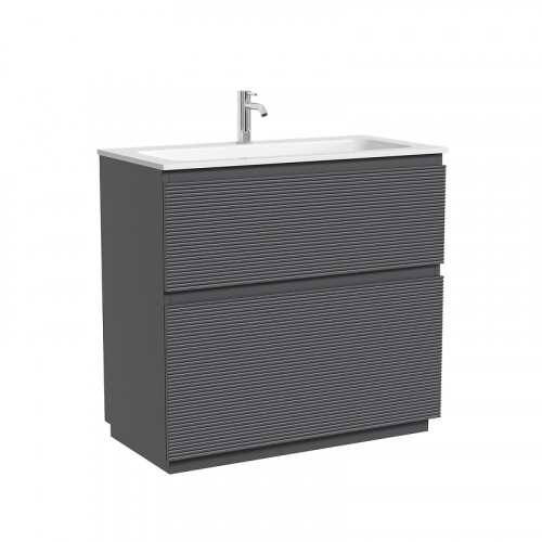 Тумба под раковину Sancos Folk Floor 89 FL90FGS цвет Grey soft