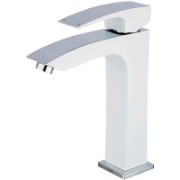 Смеситель для раковины Gappo G07 G1007-78 Белый Хром латунь
