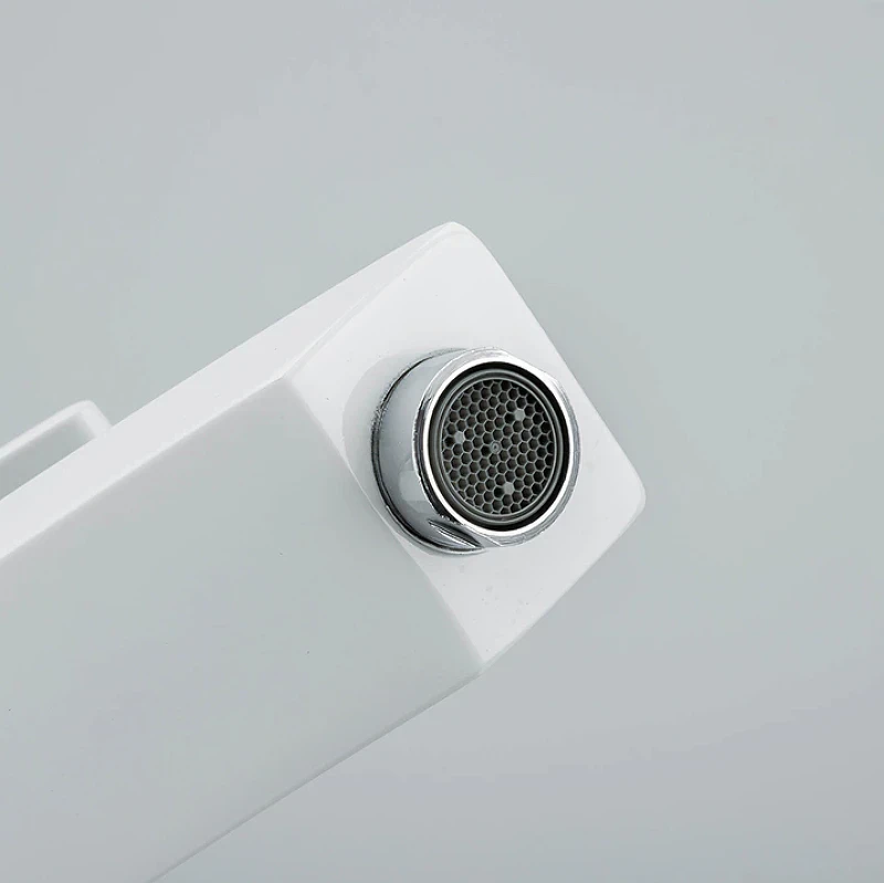 Смеситель для раковины Gappo G07 G1007-78 Белый Хром латунь
