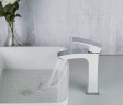 Смеситель для раковины Gappo G07 G1007-78 Белый Хром латунь