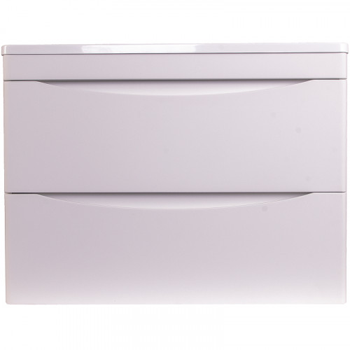 Тумба под раковину Style Line Бергамо 70 СС-00002320 подвесная Белая антискрейч МДФ / ЛДСП