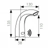 Смеситель для раковины Kaiser Sensor 38411 Хром латунь