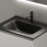 Тумба под раковину Sancos Cento 60 CN60W подвесная Белый глянец МДФ / ЛДСП