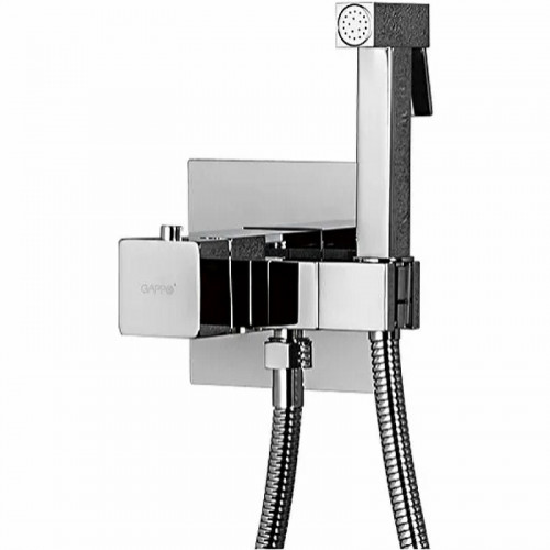 Гигиенический душ со смесителем Gappo G7207-40 с термостатом Хром латунь встраиваемый