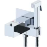 Гигиенический душ со смесителем Gappo G7207-40 с термостатом Хром латунь встраиваемый