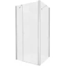 Душевой уголок New Trendy New Soleo Chrome 90x100 K-0694 профиль Хром стекло прозрачное