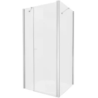 Душевой уголок New Trendy New Soleo Chrome 90x100 K-0694 профиль Хром стекло прозрачное