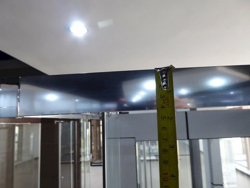 Душевой уголок Esbano Flex 110x90 ESOGF119PSB профиль Черный стекло прозрачное