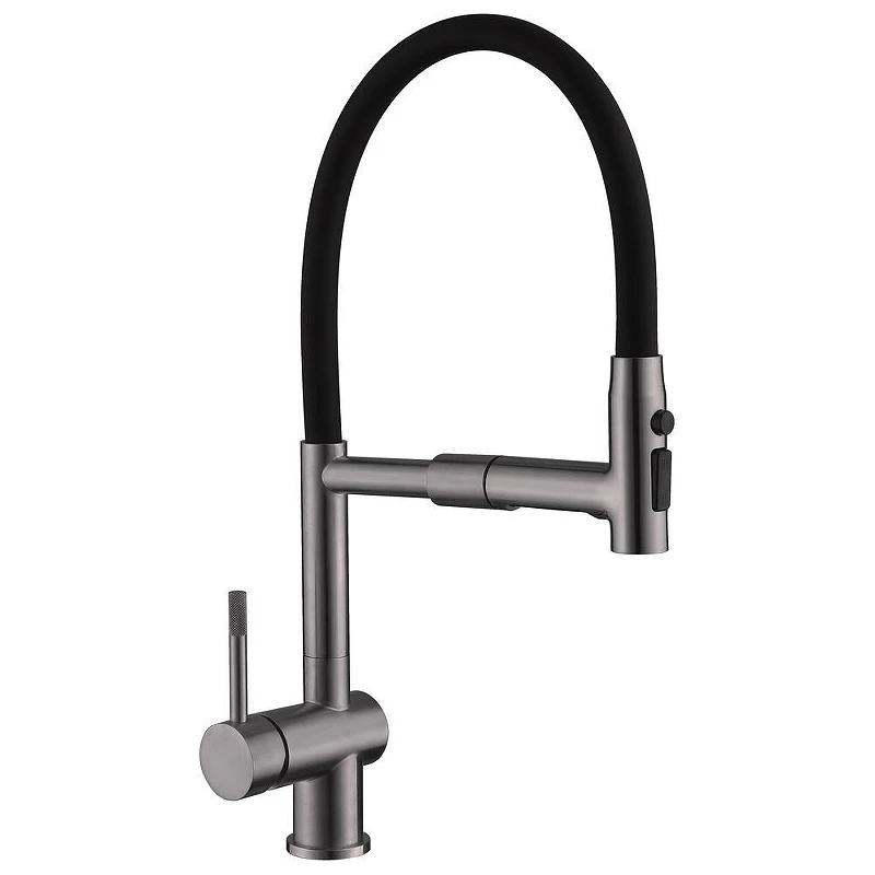Смеситель для кухни Fmark FS0152Q цвет Графит