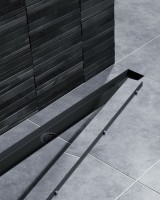 Душевой лоток Timo Drain System 60 DS230206/03 с Черной матовой решеткой / под плитку