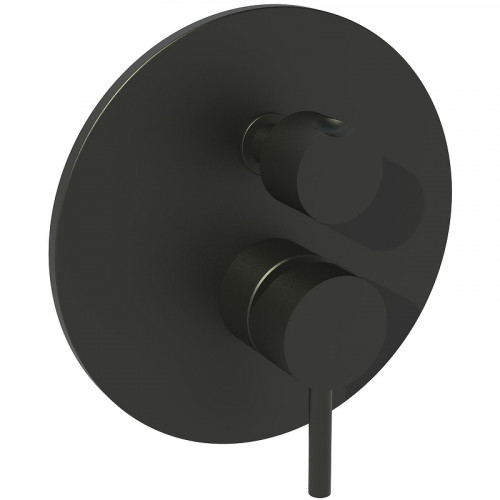 Душевая система Paffoni Light KITLIG018NO Черная матовая латунь встраиваемый