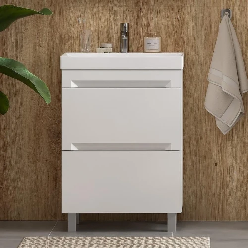 Тумба под раковину Equil Corner 60 tnCRNR60.2Y-06 цвет Белый