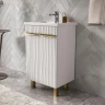 Тумба под раковину Volna Lotty Gold 50 tnLOTTYGD50.2D-04 цвет Белый