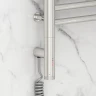 Электрический полотенцесушитель Сунержа Богема 3.0 1200x400 L 00-5806-1240 с полкой Хром нержавеющая сталь