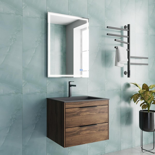 Тумба под раковину Vincea Chiara 2D 60 VMC-2C2600CO подвесная цвет C.Oak