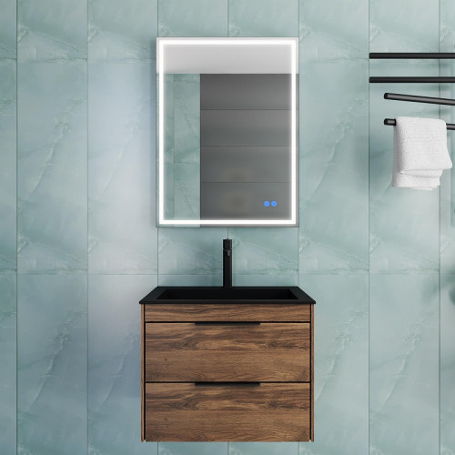 Тумба под раковину Vincea Chiara 2D 60 VMC-2C2600CO подвесная цвет C.Oak