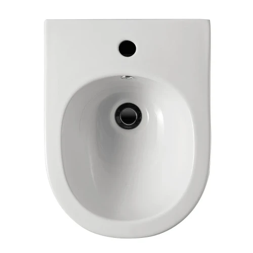Комплект унитаза Abber Bequem AC1100-AC0105-AC0121-AC1150-AC0101P с сиденьем Микролифт и клавишей смыва цвет Хром