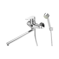 Смеситель для ванны G-Lauf ZIG ZIG7-B166 универсальный цвет Хром