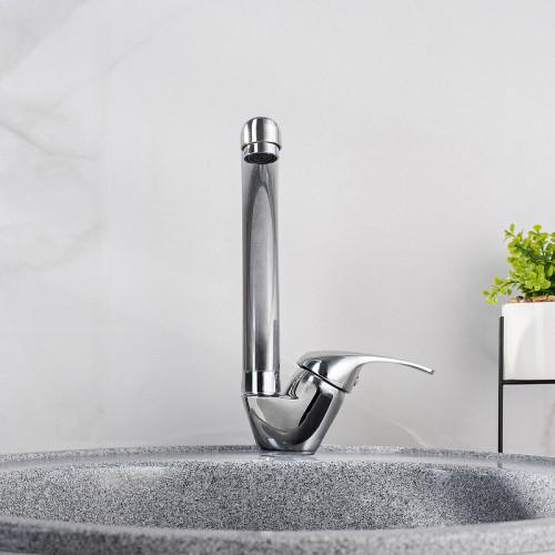 Смеситель для кухни Ростовская Мануфактура Сантехники SL128-011F-1 Хром