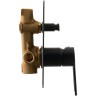 Комплект смесителей Paffoni Ringo KITRIN015NO071 Черный матовый латунь