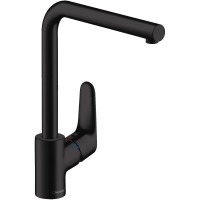 Смеситель для кухни Hansgrohe Focus 31817670 Черный матовый латунь