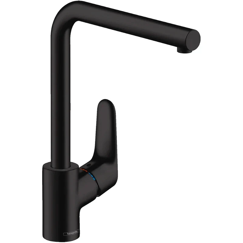Смеситель для кухни Hansgrohe Focus 31817670 Черный матовый латунь