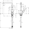 Смеситель для кухни Hansgrohe Focus 31817670 Черный матовый латунь