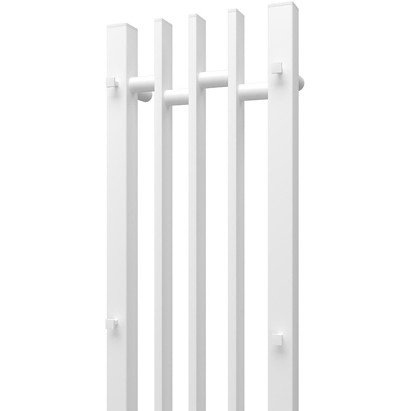 Электрический полотенцесушитель Point Фрея PN20738W П2 180x800 диммер слева Белый